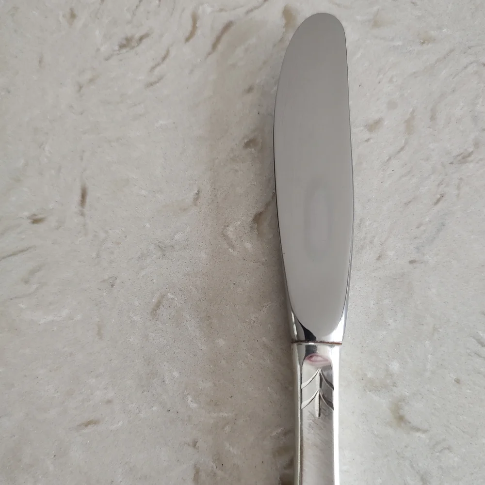 Gorham Gossamer Sterling Silver Butter Spreader Hollow Handle 7